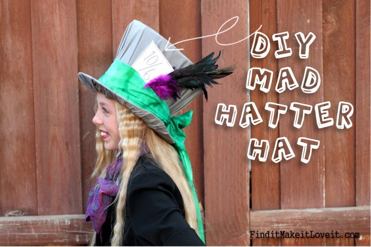 Best ideas about DIY Mad Hatter Hats
. Save or Pin DIY Mad Hatter Hat and Costume Find it Make it Love it Now.