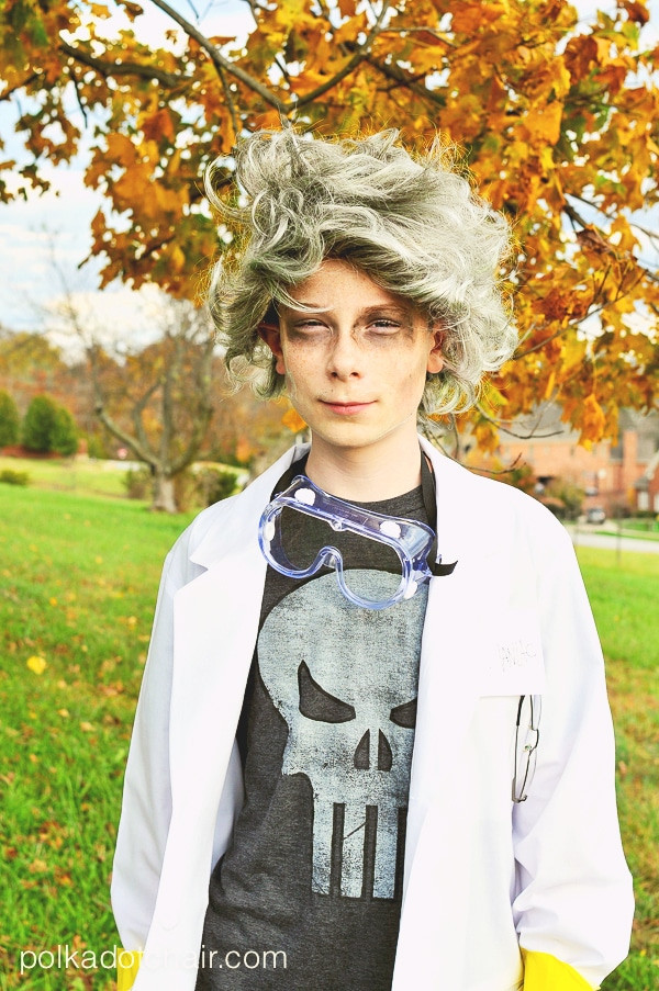 Best ideas about DIY Mad Scientist Costume
. Save or Pin Easy DIY Mad Scientist Costume No Sew Now.