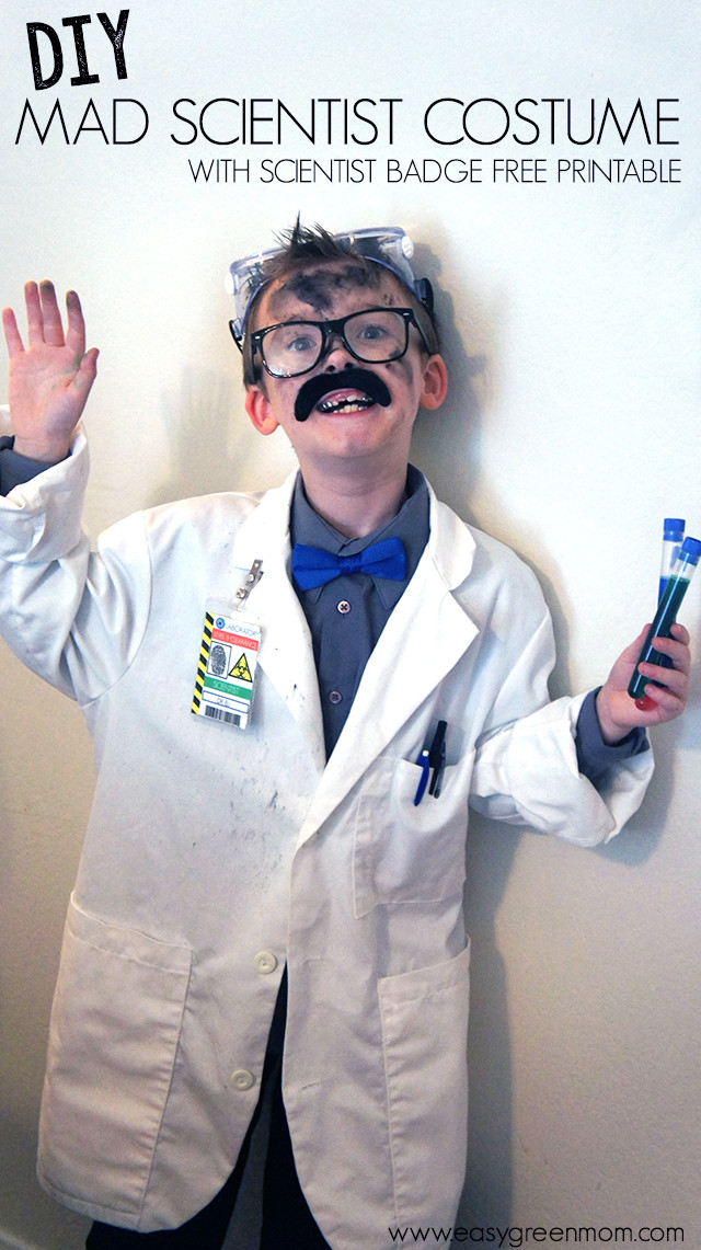 Best ideas about DIY Mad Scientist Costume
. Save or Pin DIY Mad Scientist Costume and Scientist Badge Free Printable Now.