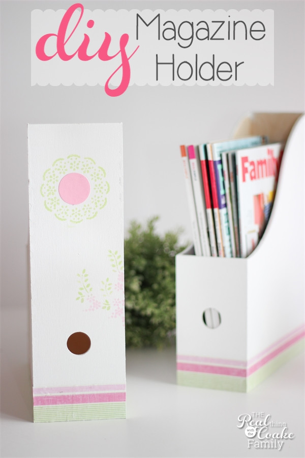 Best ideas about DIY Magazine Holder
. Save or Pin Make this Adorable DIY Magazine Holder The Real Thing Now.