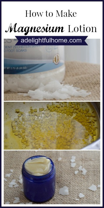Best ideas about DIY Magnesium Oil
. Save or Pin How to Make Magnesium Lotion A Delightful Home Now.