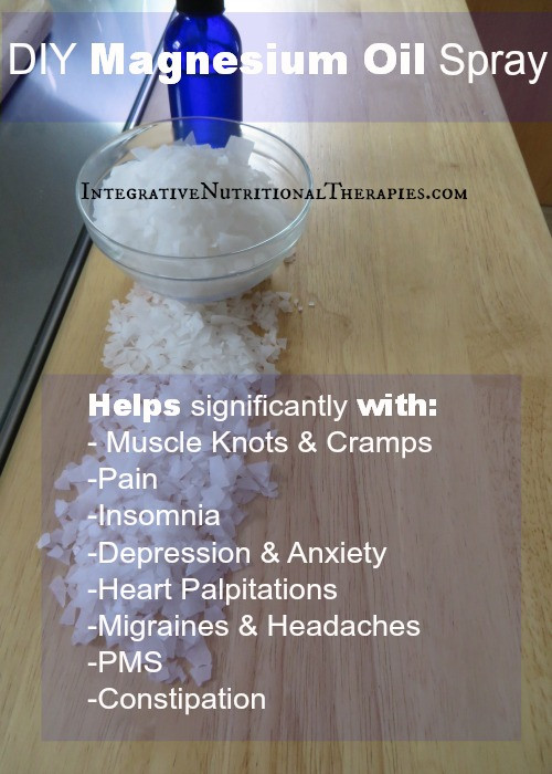 Best ideas about DIY Magnesium Oil
. Save or Pin DIY Magnesium Oil Spray Melissa Malinowski ND Now.