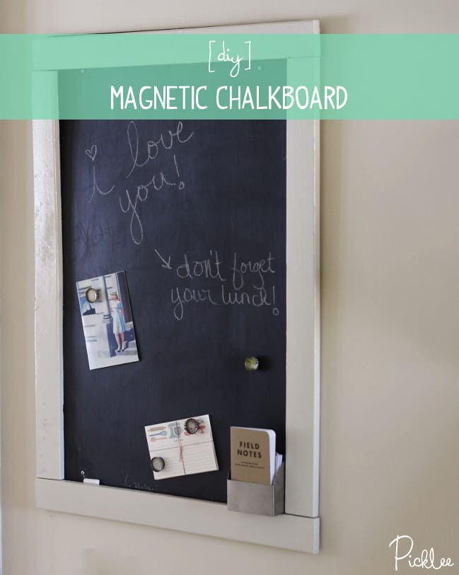 Best ideas about DIY Magnetic Chalkboard
. Save or Pin DIY Sheet Metal Magnetic Chalk Board [tutorial] Picklee Now.