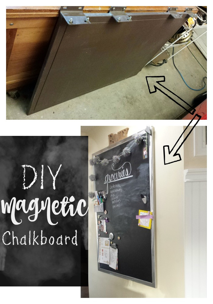 Best ideas about DIY Magnetic Chalkboard
. Save or Pin DIY Magnetic Chalkboard Salvage Sister and Mister Now.