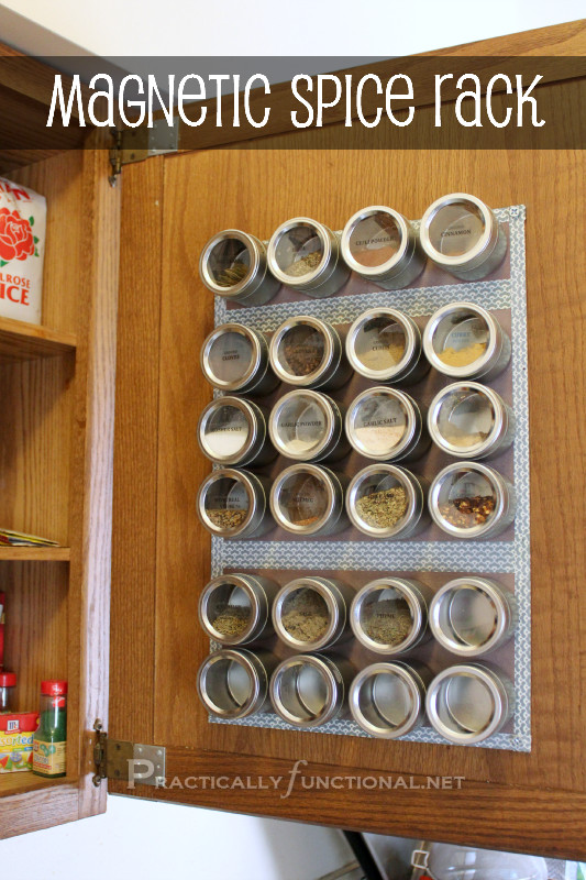 Best ideas about DIY Magnetic Spice Rack
. Save or Pin Organize Your Spices With A Magnetic Spice Rack Now.