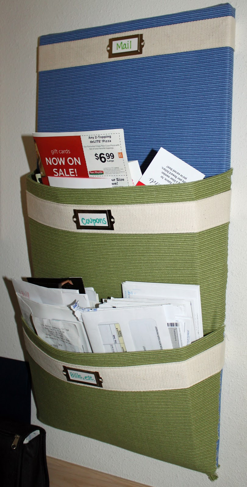 Best ideas about DIY Mail Organizer
. Save or Pin Purplest Pecalin Still Spring Cleaning DIY Mail Organizer Now.