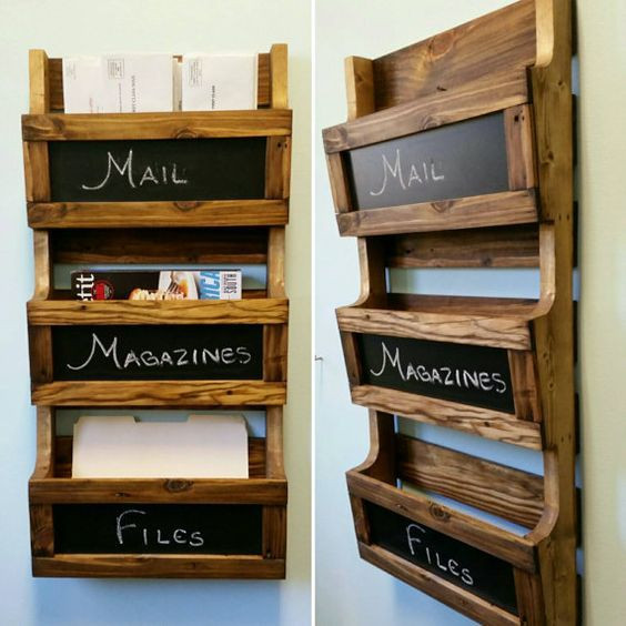 Best ideas about DIY Mail Organizer Wood
. Save or Pin 14 best DIY Ideas To Use Pallets To Organize Your Stuff Now.