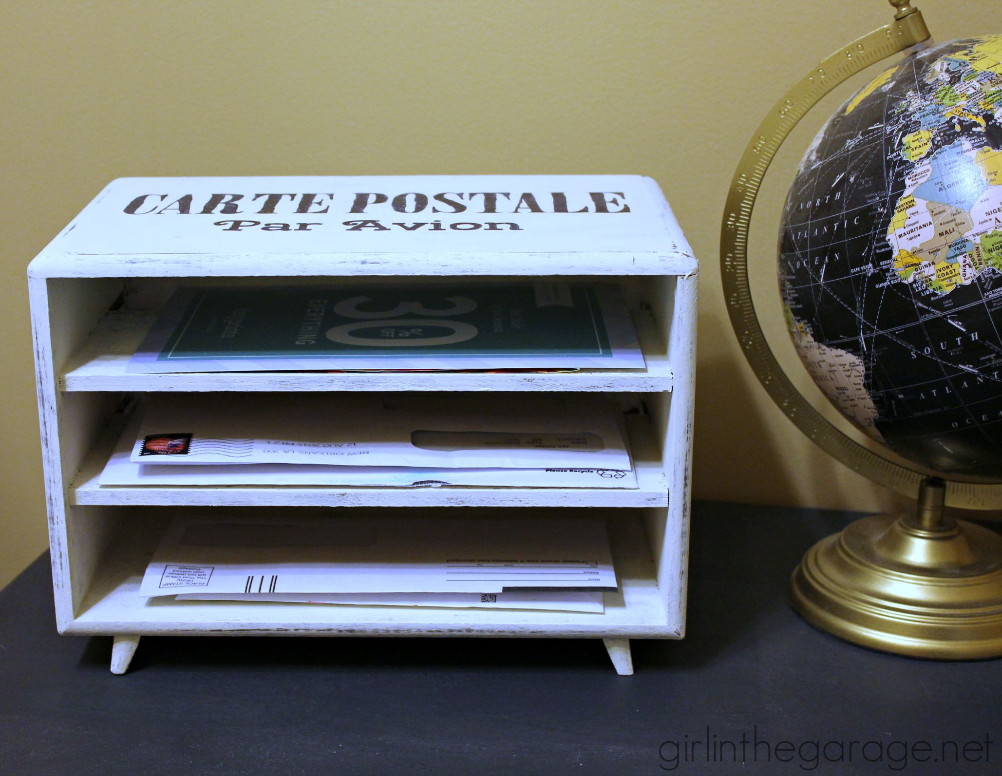 Best ideas about DIY Mail Sorter
. Save or Pin Jewelry Box to DIY Mail Organizer Now.