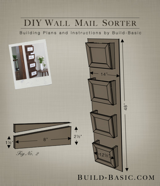 Best ideas about DIY Mail Sorter
. Save or Pin Build a DIY Wall Mail Sorter ‹ Build Basic Now.