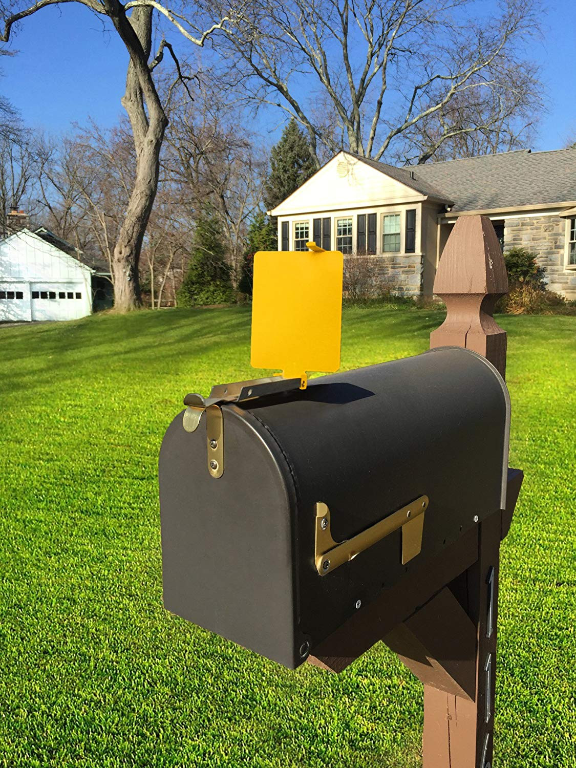 Best ideas about DIY Mailbox Alert
. Save or Pin Mail Time Yellow Mailbox Alert Flag for Long Driveways Now.