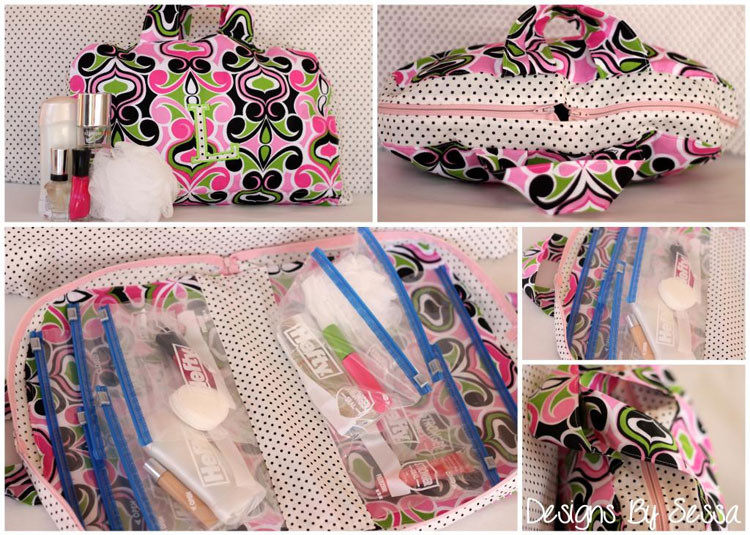 Best ideas about DIY Makeup Bag
. Save or Pin Cosmetic Bag DIY with Free Pattern The Sewing Rabbit Now.