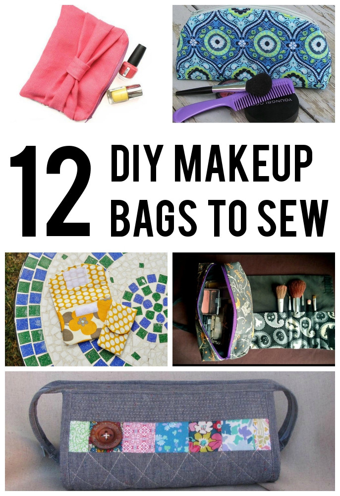 Best ideas about DIY Makeup Bag
. Save or Pin 12 Adorable DIY Makeup Bag Patterns to Sew Now.