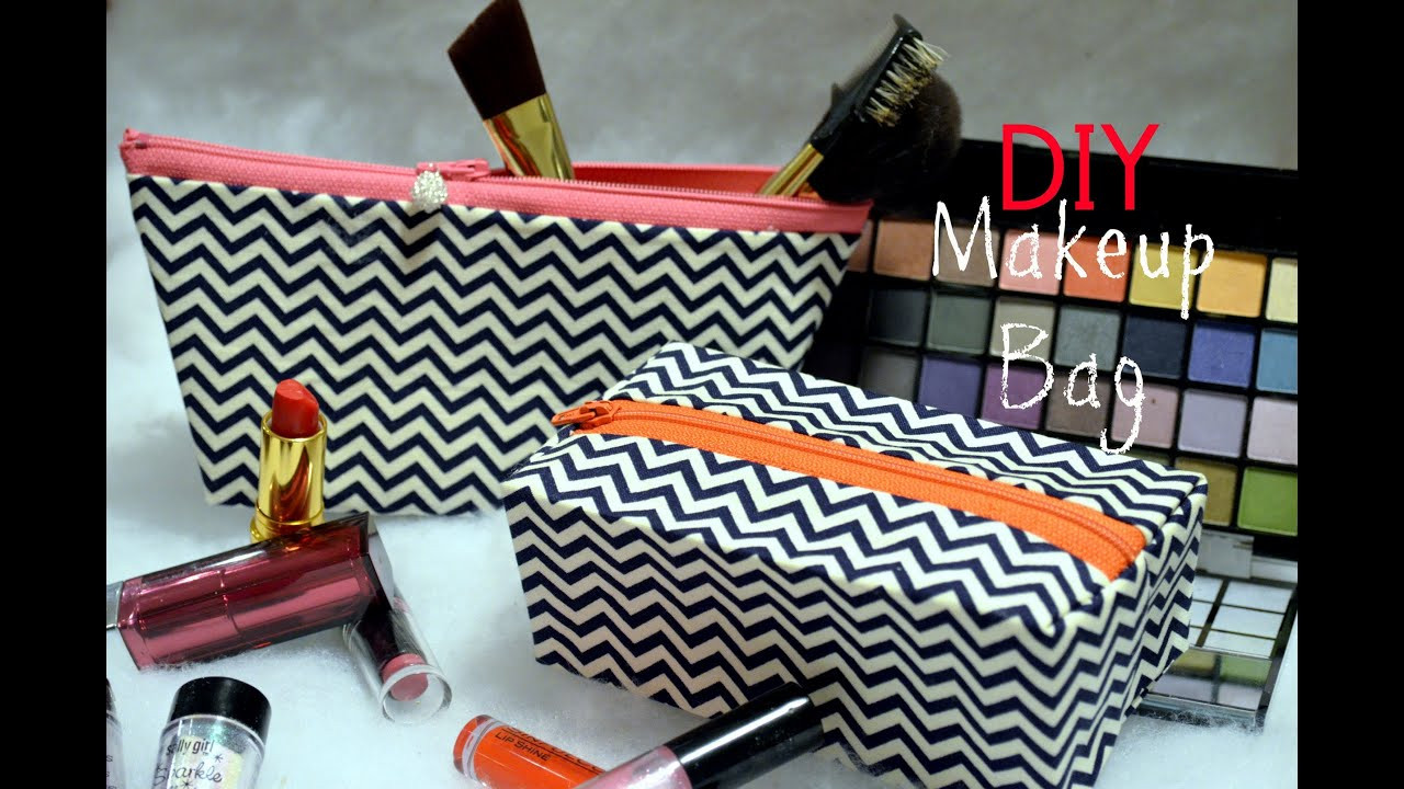 Best ideas about DIY Makeup Bag
. Save or Pin Home for the Holidays Series Makeup Bag DIY Now.