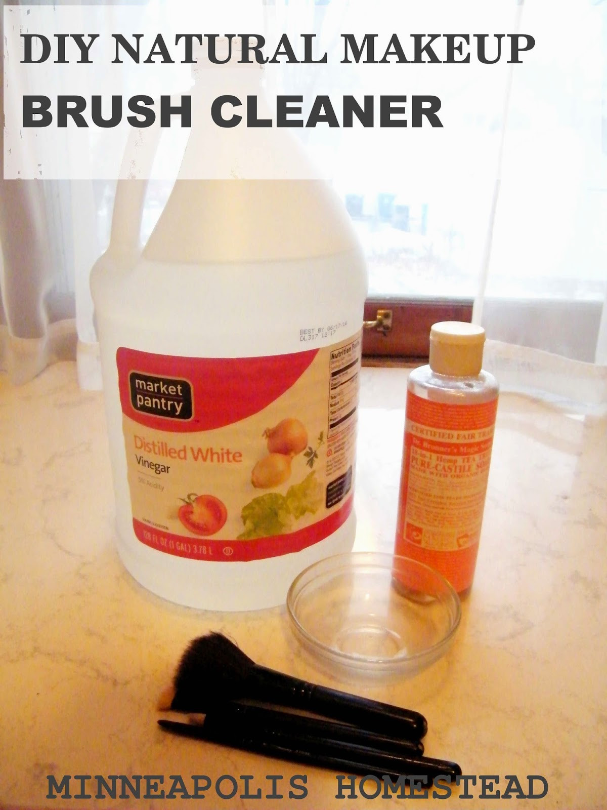 Best ideas about DIY Makeup Brush Cleaner
. Save or Pin DIY Natural Makeup Brush Cleaner Minneapolis Homestead Now.