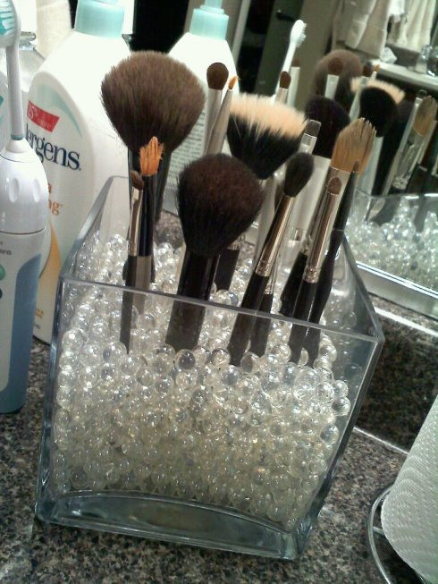 Best ideas about DIY Makeup Brush Holder
. Save or Pin 12 Cool And Simple DIY Makeup Brush Holders And Rolls Now.