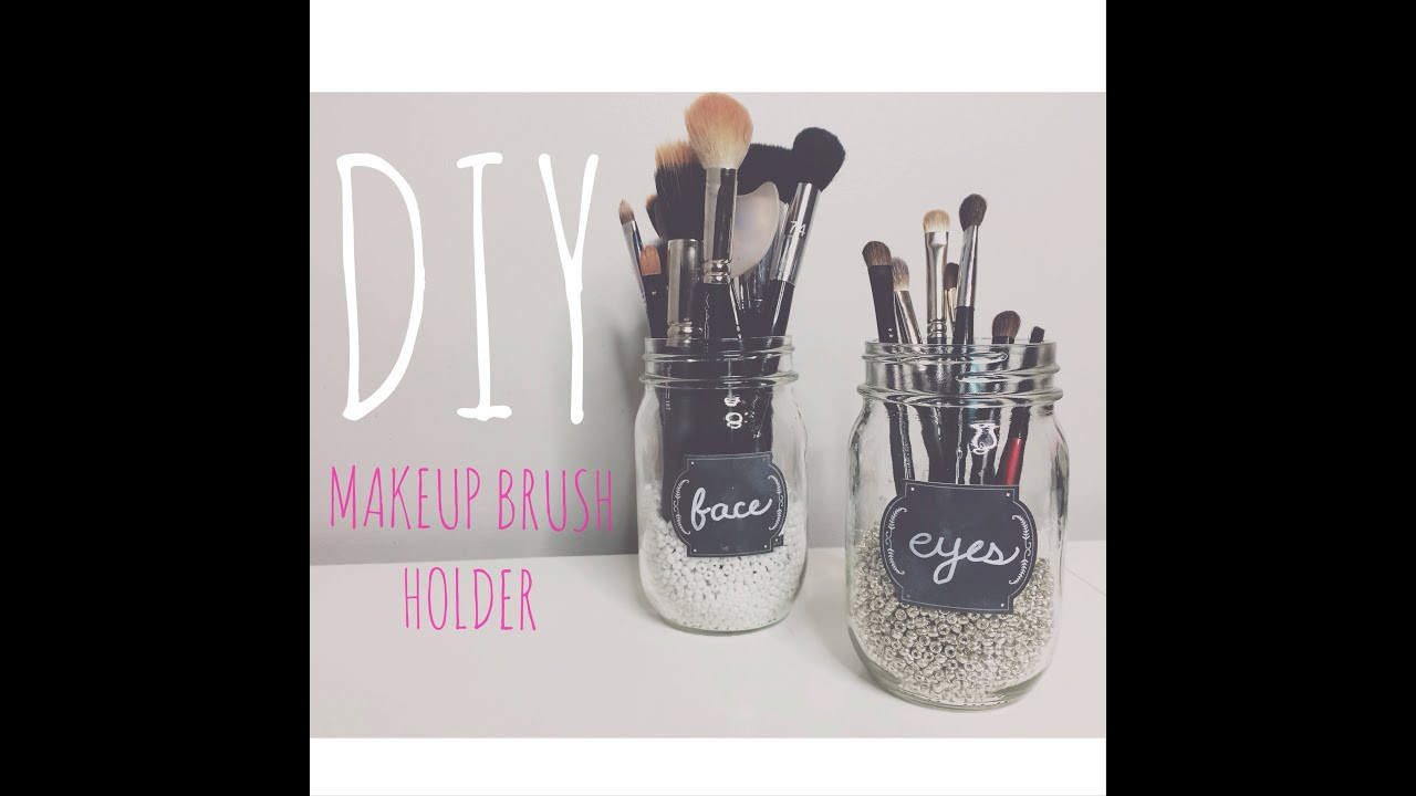Best ideas about DIY Makeup Brush Holder
. Save or Pin DIY Makeup Brush Holder Now.