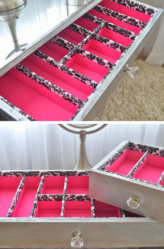 Best ideas about DIY Makeup Drawer Organizer
. Save or Pin 13 Super Cool DIY Makeup Organizers Makeup Tutorials Now.