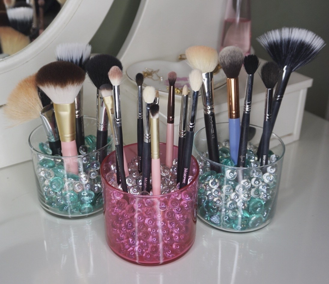 Best ideas about DIY Makeup Holders
. Save or Pin Easy DIY Makeup Brush Holders Using Old Candle Jars Now.