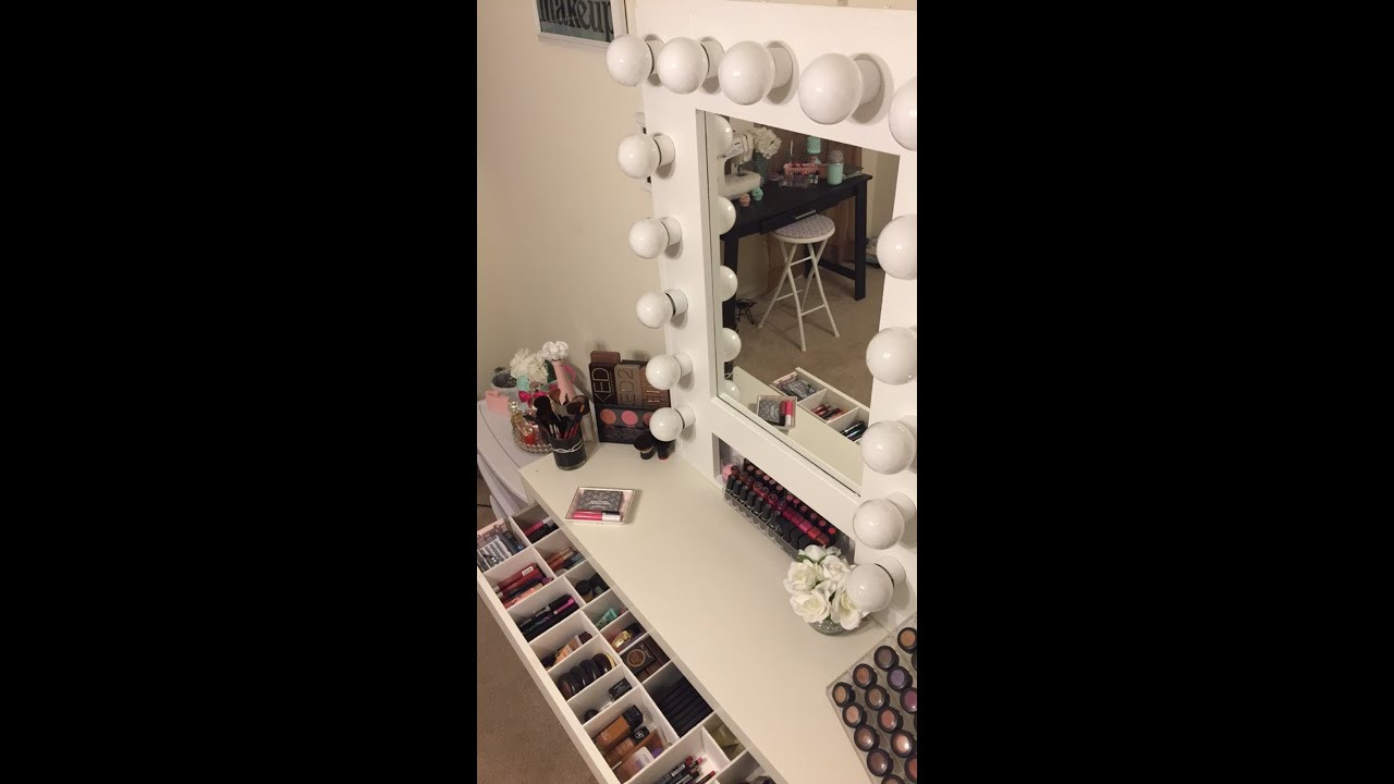 Best ideas about DIY Makeup Mirror
. Save or Pin DIY Vanity Girl Mirror With Lights Now.