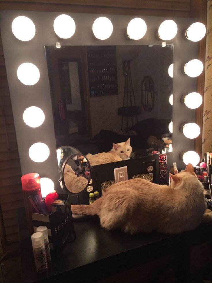 Best ideas about DIY Makeup Mirrors With Lights
. Save or Pin DIY Vanity Mirror Now.