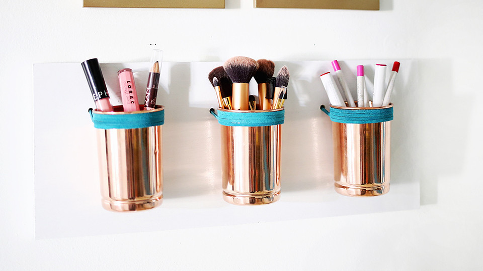 Best ideas about DIY Makeup Organization
. Save or Pin 10 Easy DIY Makeup Organizer Ideas You’ll Want to Copy Now.