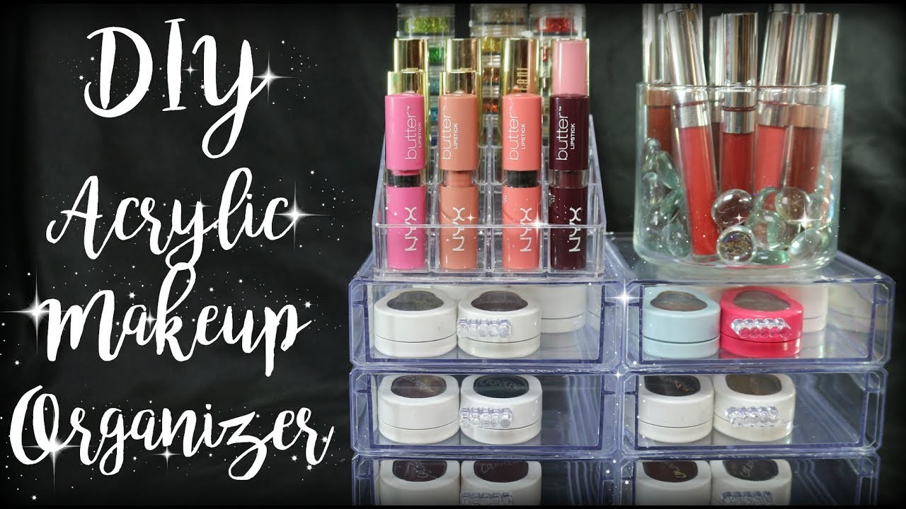 Best ideas about DIY Makeup Organizer Dollar Tree
. Save or Pin DIY Dollar Tree Acrylic Makeup Organizer SuperMom Now.