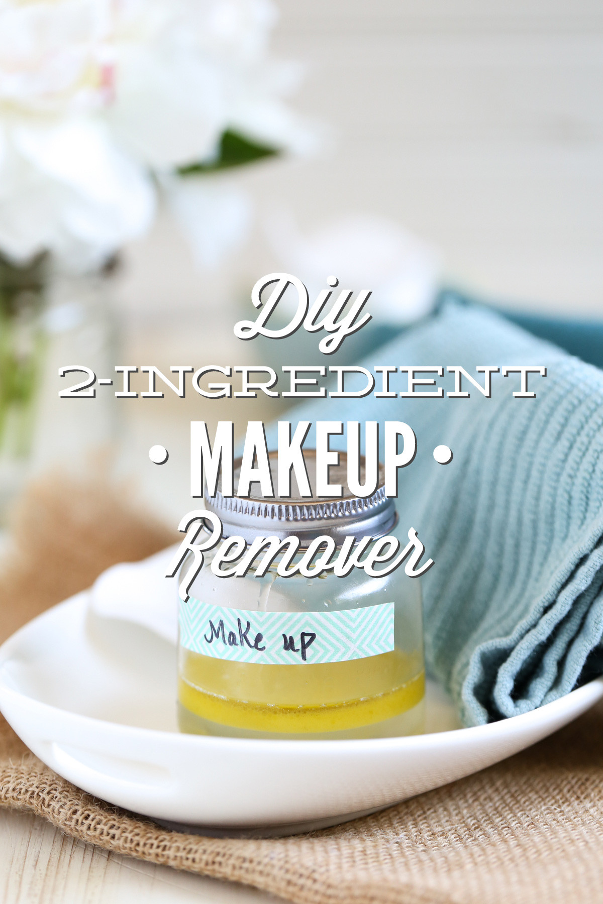 Best ideas about DIY Makeup Remover
. Save or Pin DIY 2 Ingre nt Makeup Remover Without Coconut Oil Now.