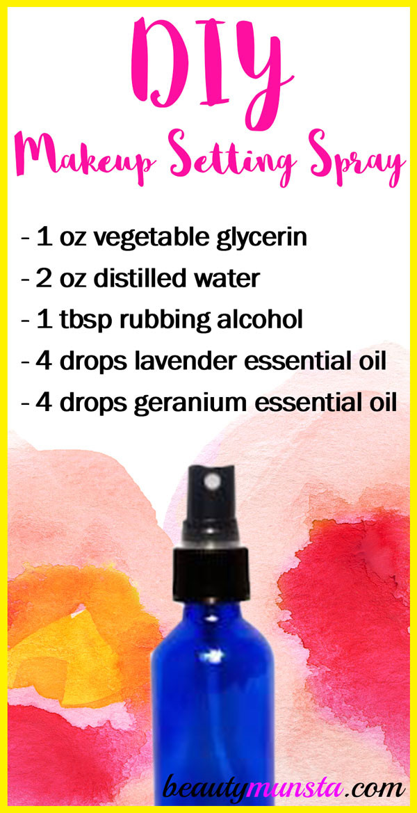 Best ideas about DIY Makeup Setting Spray
. Save or Pin DIY Makeup Setting Spray with Alcohol beautymunsta Now.