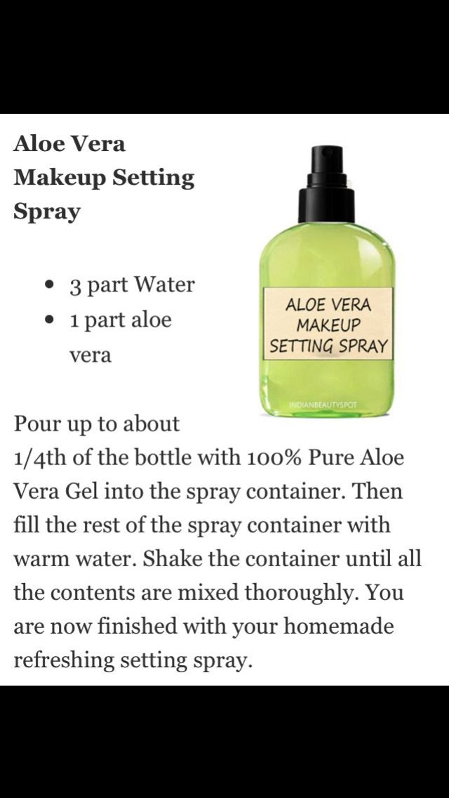 Best ideas about DIY Makeup Setting Spray For Oily Skin
. Save or Pin 25 Best Ideas about Aloe Vera on Pinterest Now.