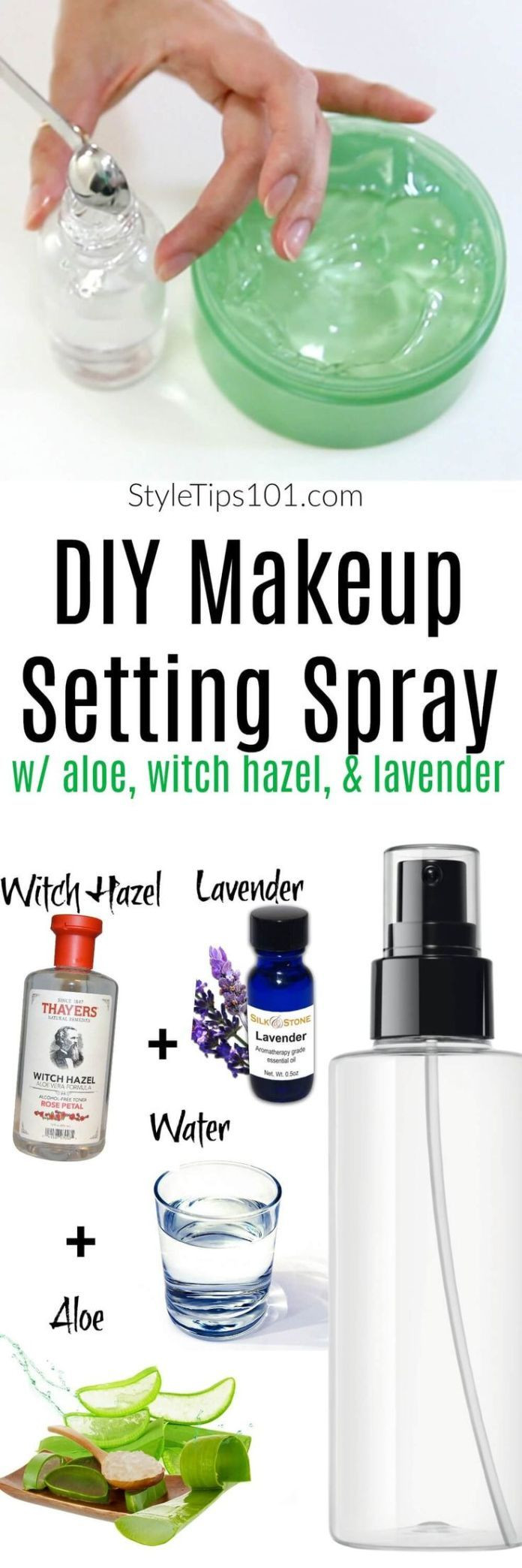 Best ideas about DIY Makeup Setting Spray
. Save or Pin Idée pour DIY Masque Natural & DIY Skin Care DIY Now.