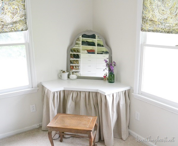 Best ideas about DIY Makeup Tables
. Save or Pin DIY Dressing Table Beneath My Heart Now.