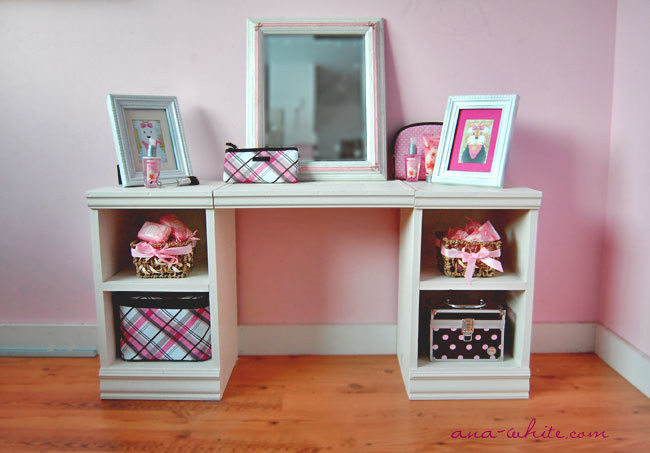 Best ideas about DIY Makeup Vanity Plans
. Save or Pin Ana White Now.