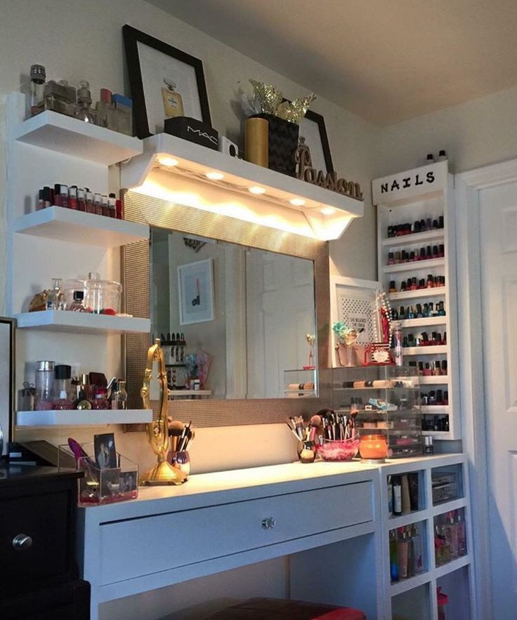 Best ideas about DIY Makeup Vanity With Lights
. Save or Pin Best 25 Diy vanity mirror ideas on Pinterest Now.