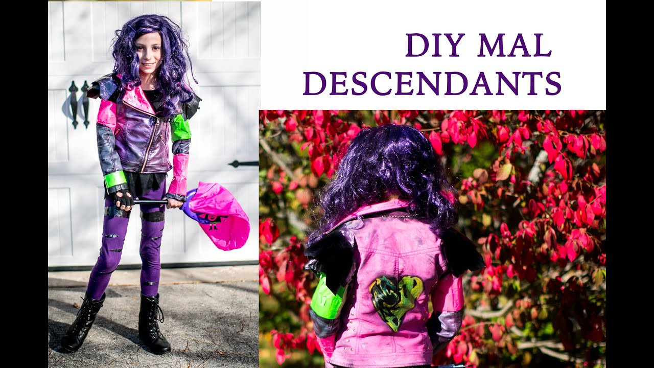 Best ideas about DIY Mal Costume
. Save or Pin Disney Descendants Mal s Costume full DIY tutorial Now.