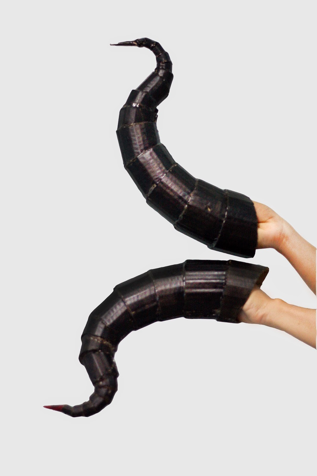 Best ideas about DIY Maleficent Horns
. Save or Pin oishari DIY Lightweight Costume Horns Now.