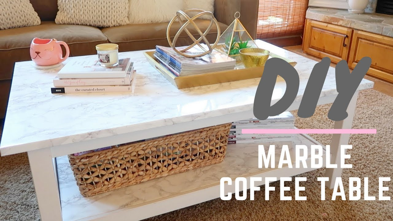 Best ideas about DIY Marble Coffee Table
. Save or Pin DIY Marble Coffee Table 🔨 Now.