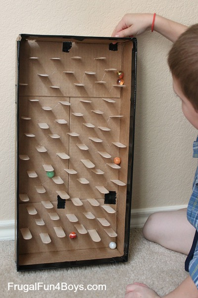 Best ideas about DIY Marble Run
. Save or Pin Build a Marble Run with Craft Sticks Frugal Fun For Boys Now.