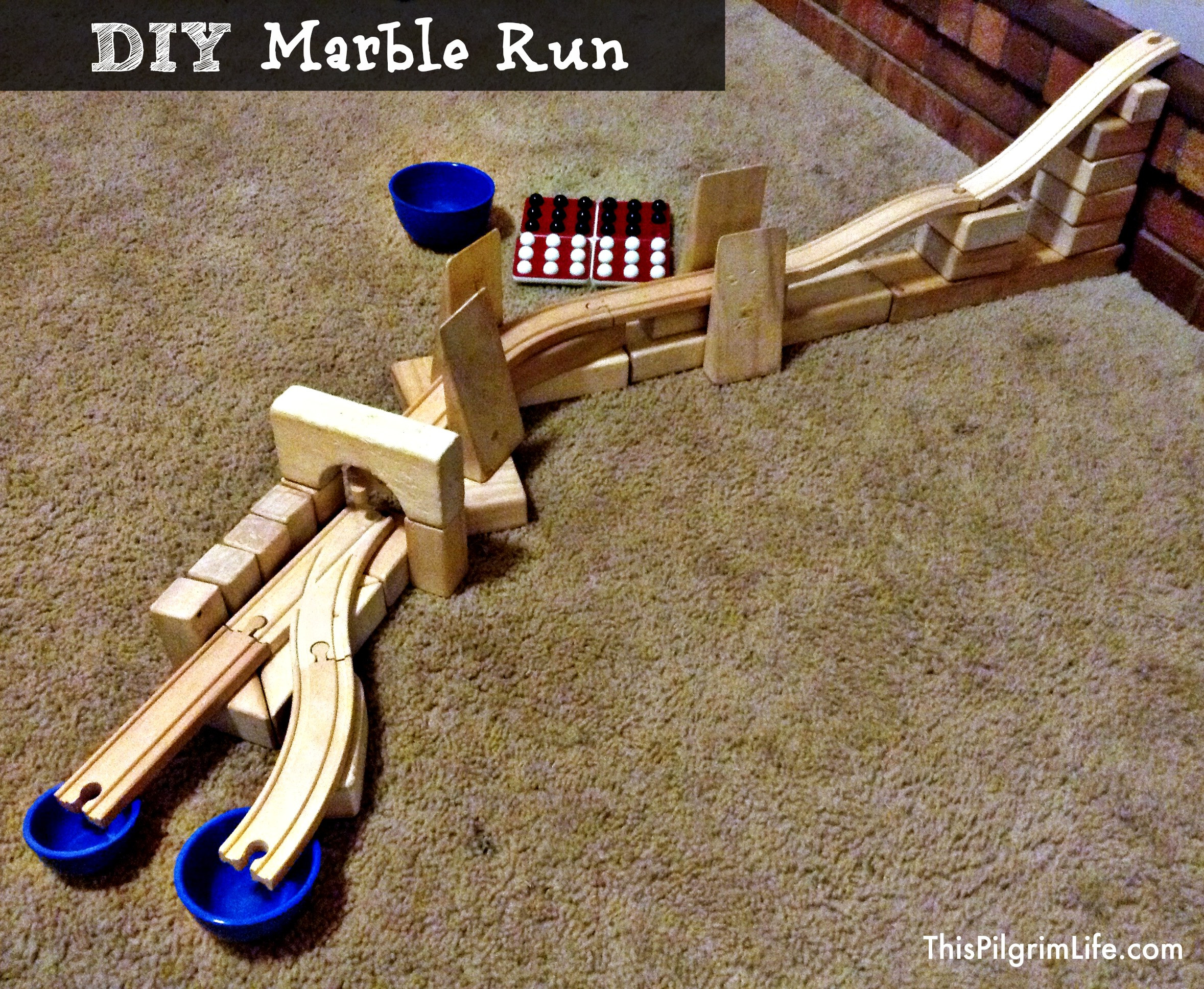 Best ideas about DIY Marble Run
. Save or Pin DIY Marble Run This Pilgrim Life Now.