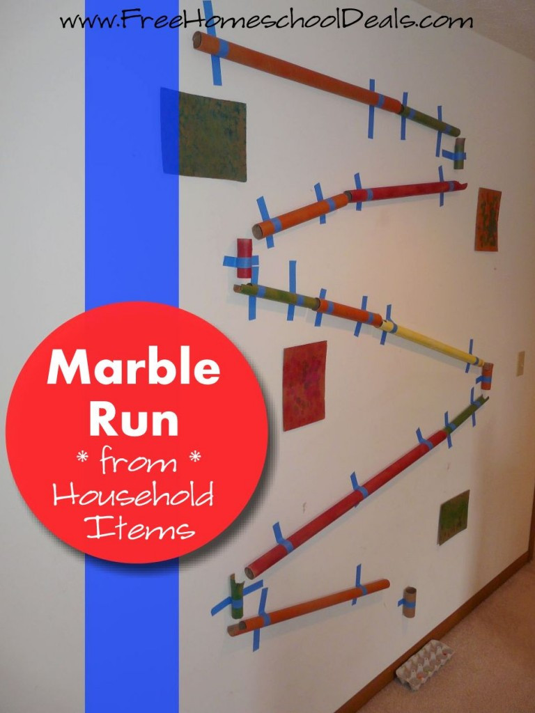 Best ideas about DIY Marble Run
. Save or Pin Make a DIY Marble Run from Household Items Now.