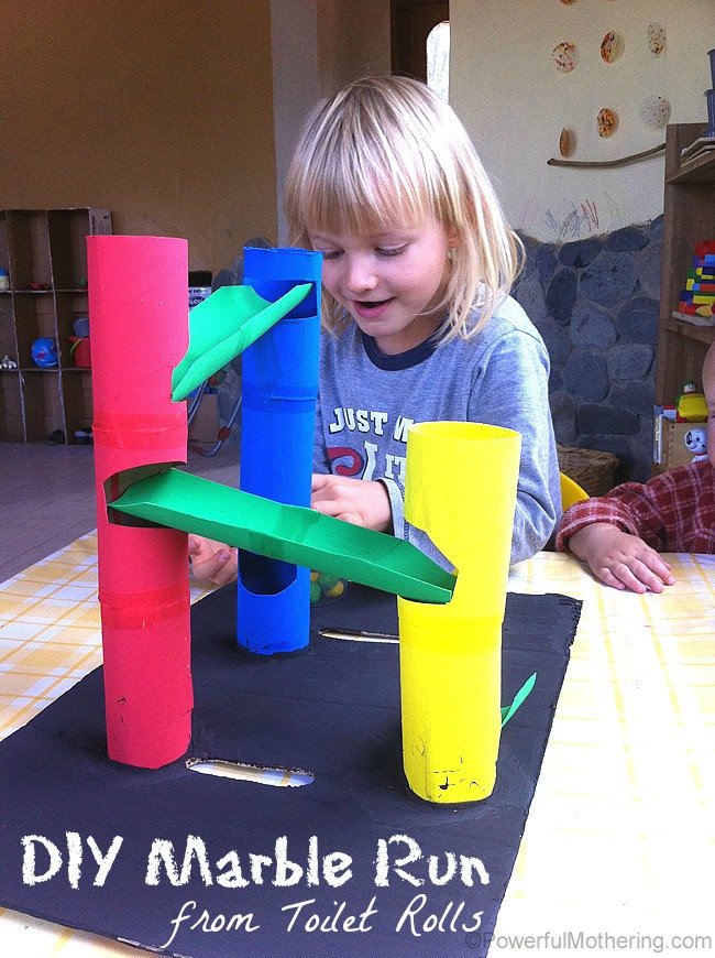 Best ideas about DIY Marble Run
. Save or Pin DIY Marble Run from Toilet Rolls Now.
