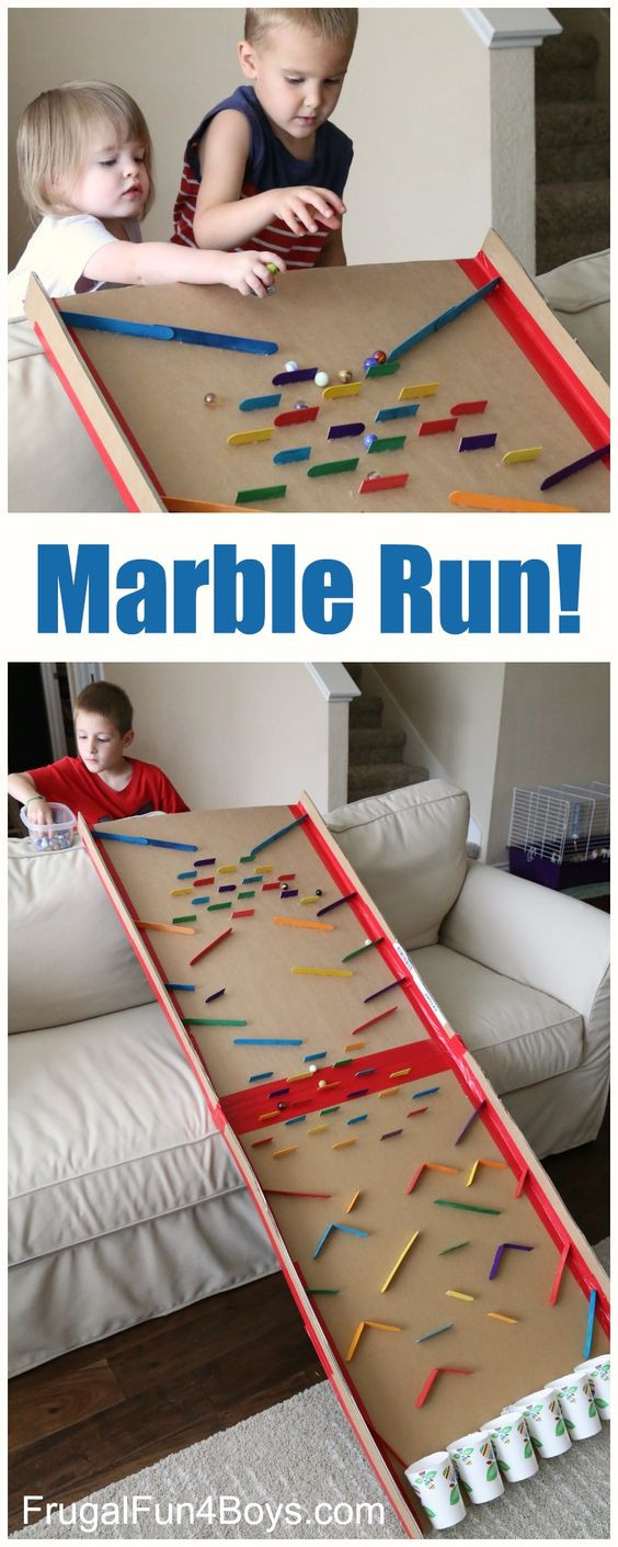 Best ideas about DIY Marble Run
. Save or Pin 13 Indoor Activities You Can DIY on Snow Days Now.