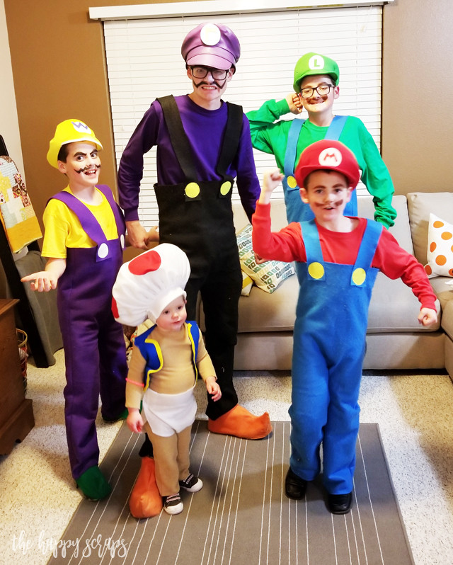 Best ideas about DIY Mario Costume
. Save or Pin DIY Super Mario Brothers Costumes The Happy Scraps Now.