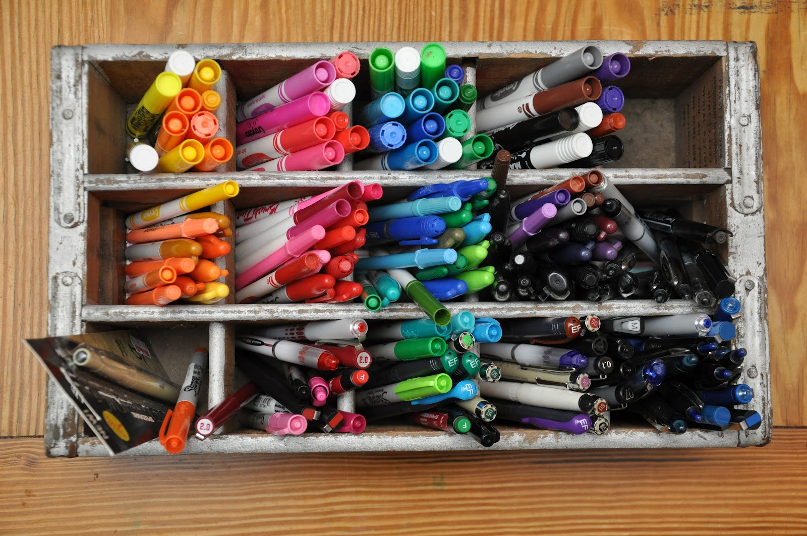 Best ideas about DIY Marker Storage
. Save or Pin 365 Days of DIY Pen & Marker Storage Now.