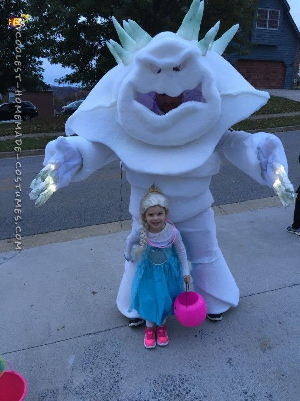 Best ideas about DIY Marshmallow Costume
. Save or Pin Frozen s Marshmallow Snow Monster Costume Now.