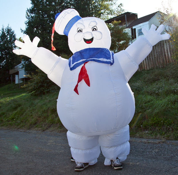 Best ideas about DIY Marshmallow Costume
. Save or Pin Wearable Stay Puft Marshmallow Man Costume Now.