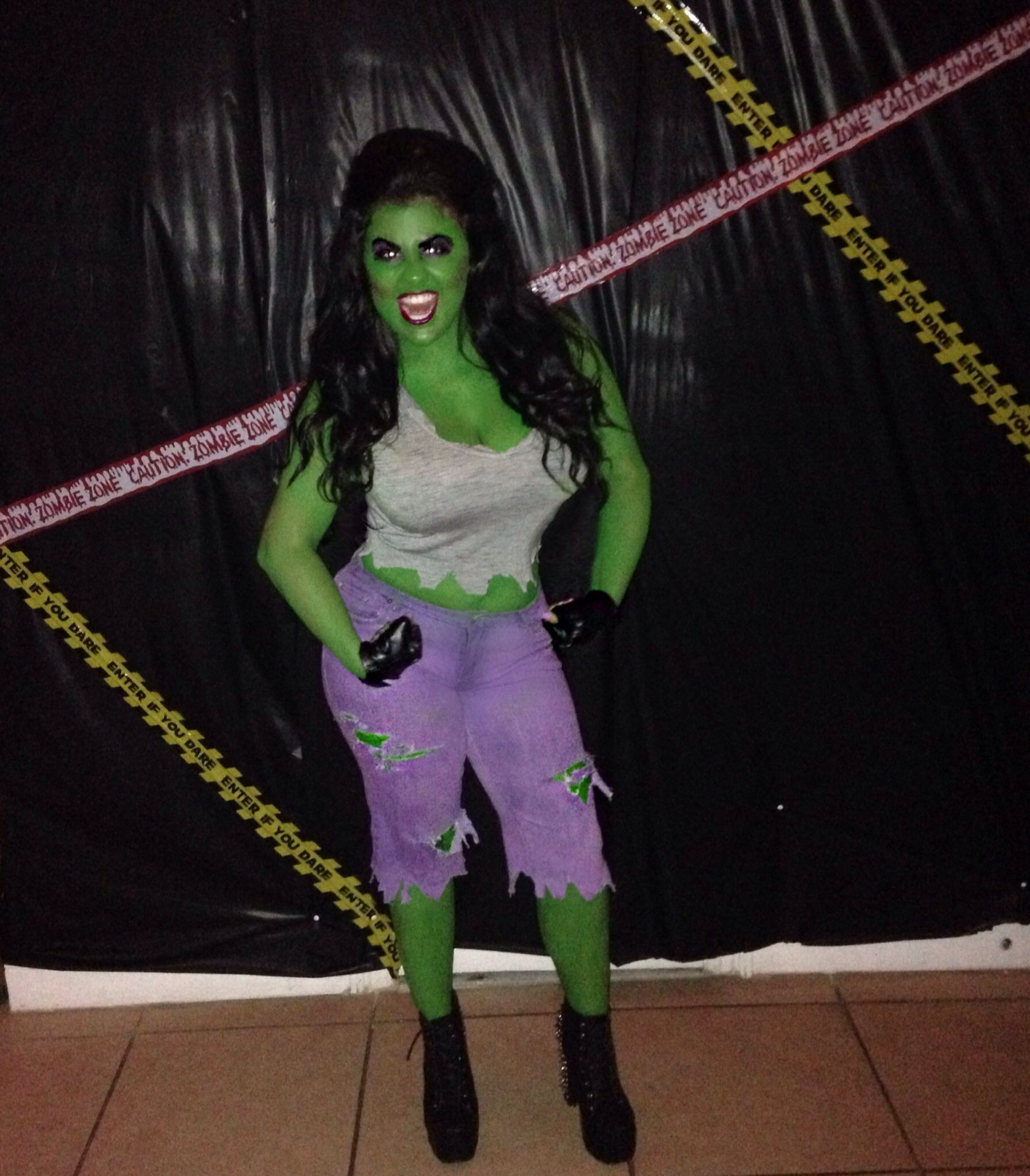 Best ideas about DIY Marvel Costumes
. Save or Pin She Hulk Homemade Costume Halloweeeny Now.