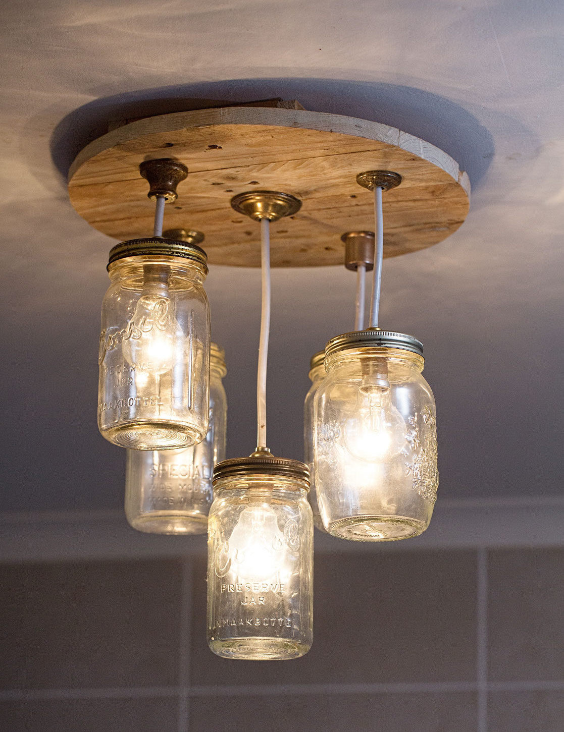 Best ideas about DIY Mason Jar Chandelier
. Save or Pin DIY Mason jar chandelier Now.