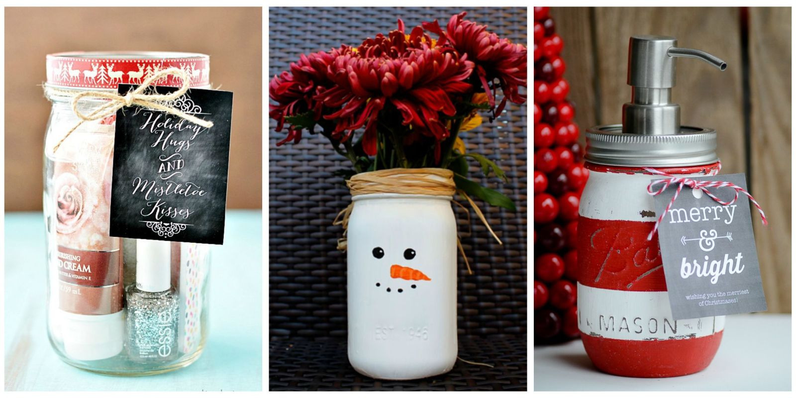 Best ideas about DIY Mason Jar Christmas Gifts
. Save or Pin 25 DIY Mason Jar Gift Ideas Homemade Christmas Gifts in Now.