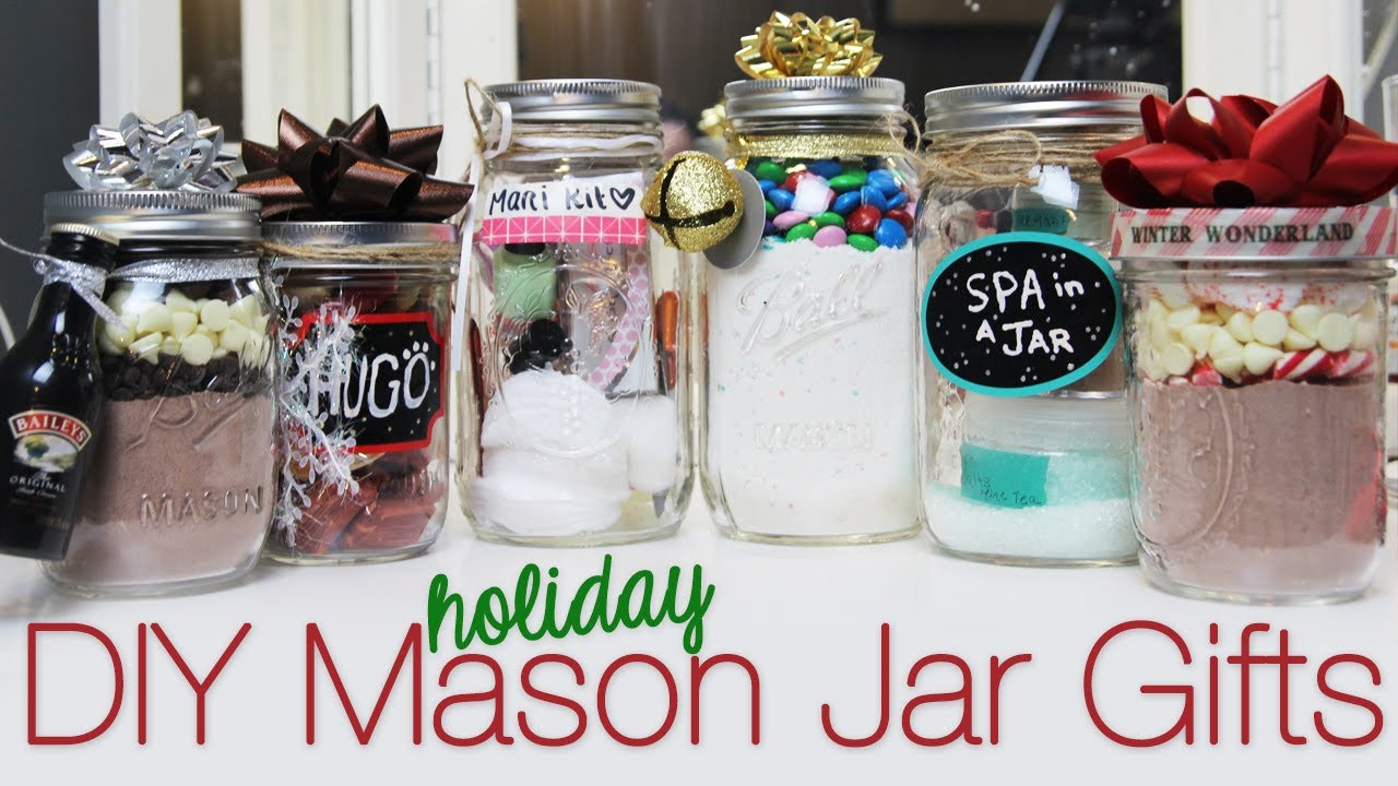 Best ideas about DIY Mason Jar Christmas Gifts
. Save or Pin DIY HOLIDAY MASON JAR GIFT IDEAS on The Hunt Now.