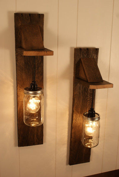 Best ideas about DIY Mason Jar Light Fixtures
. Save or Pin DIY Pallet Mason Jar Chandelier Light Fixture Now.